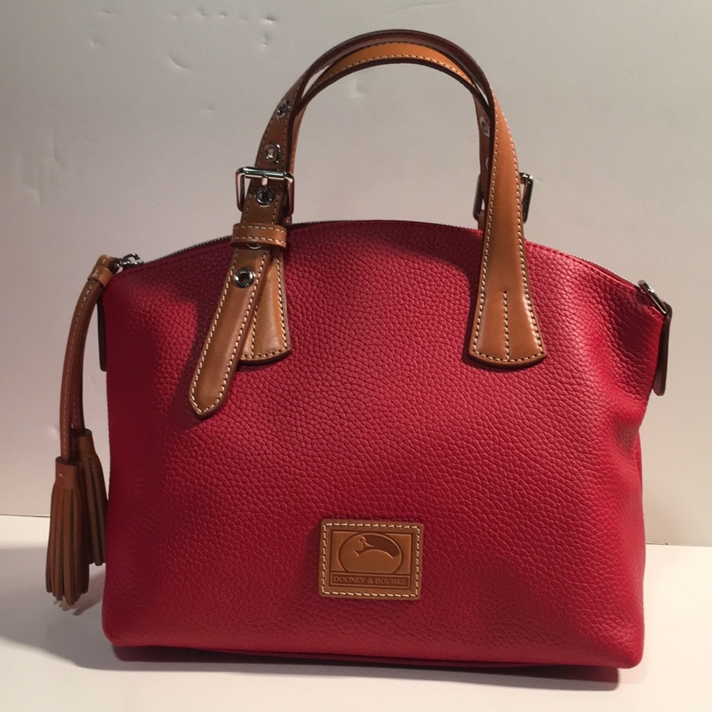 Dooney & Burke Red Trina Satchel